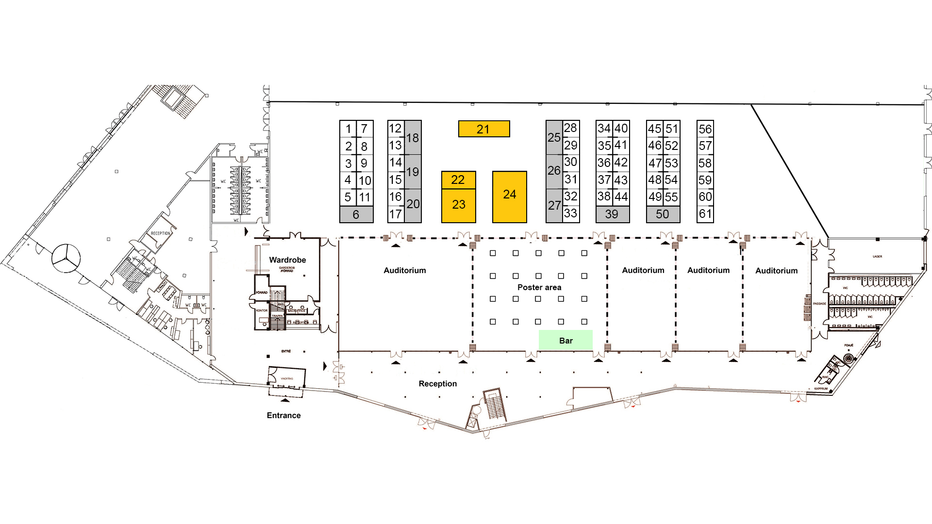Floorplan_220617 This is the floorplan for the exhibition of CBRNE 2022